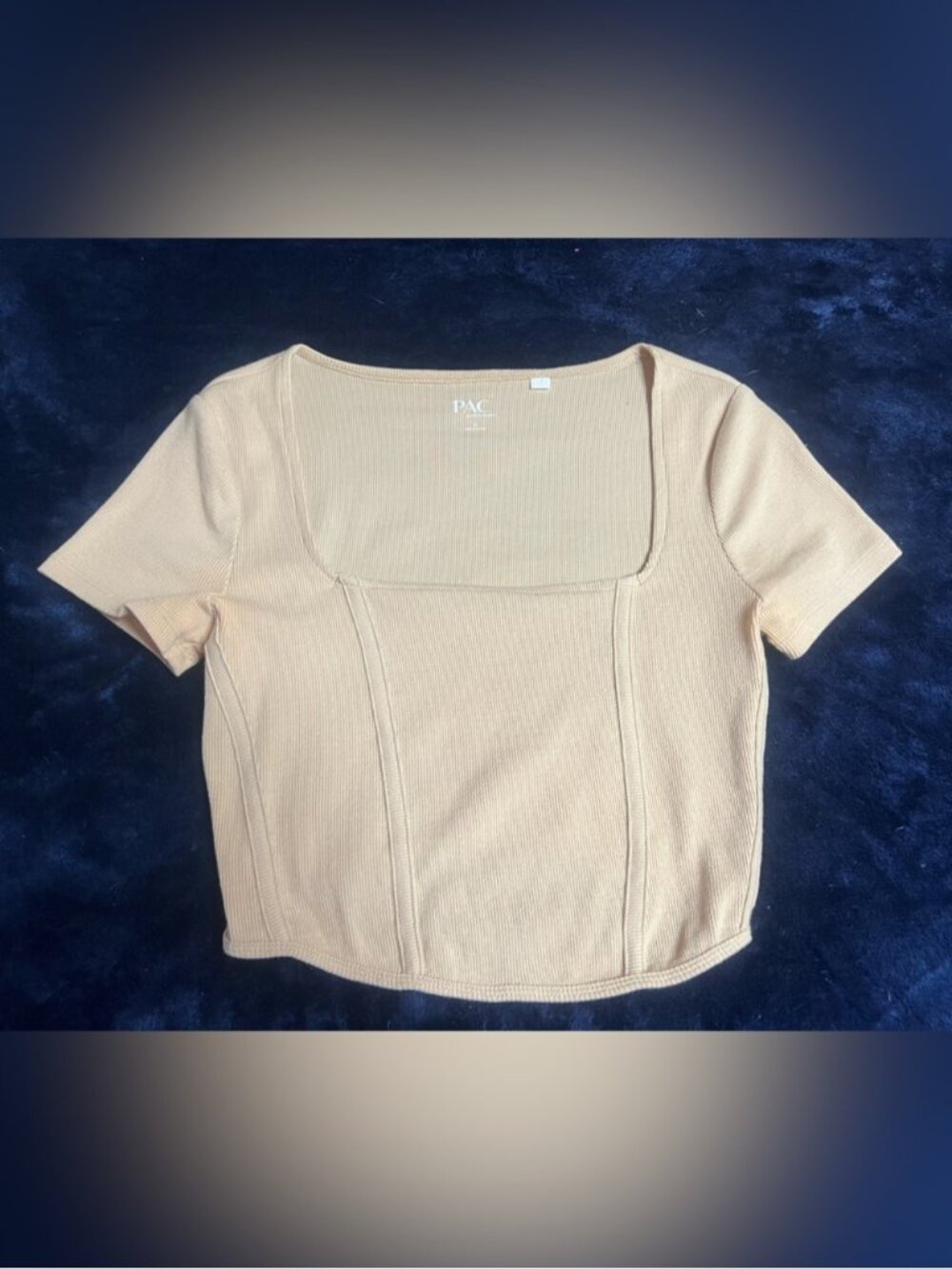 Pacsun Beige Crop Top